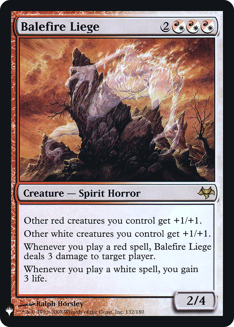 Balefire Liege (PLST-EVE-132) (Foil)