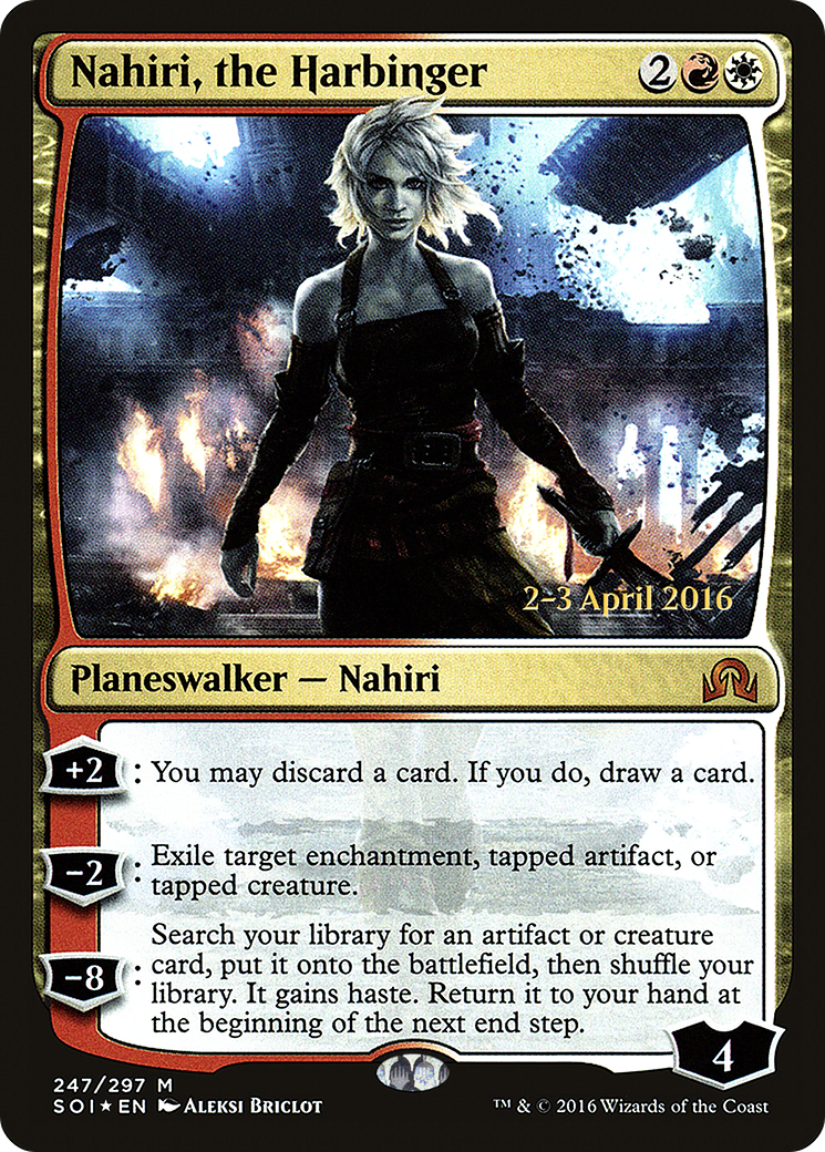 Nahiri, the Harbinger (PRE-247S) (Foil)