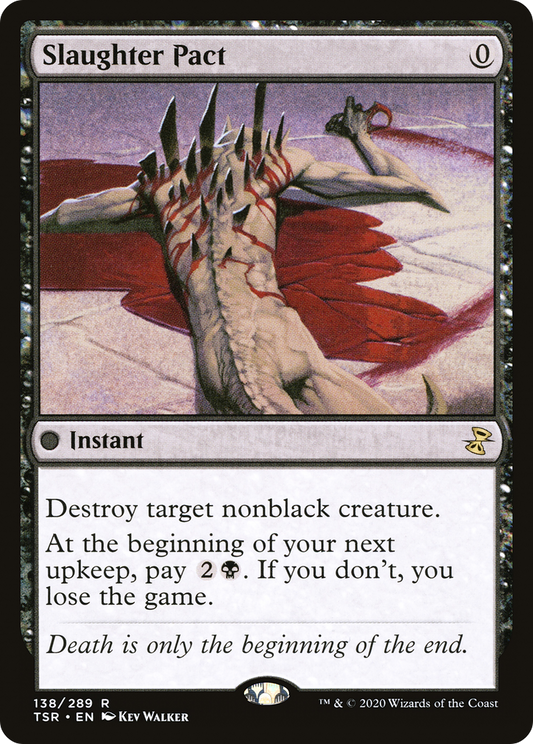 Slaughter Pact (TSR-138) (Foil)