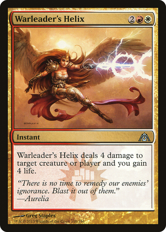 Warleader's Helix (DGM-116) (Foil)