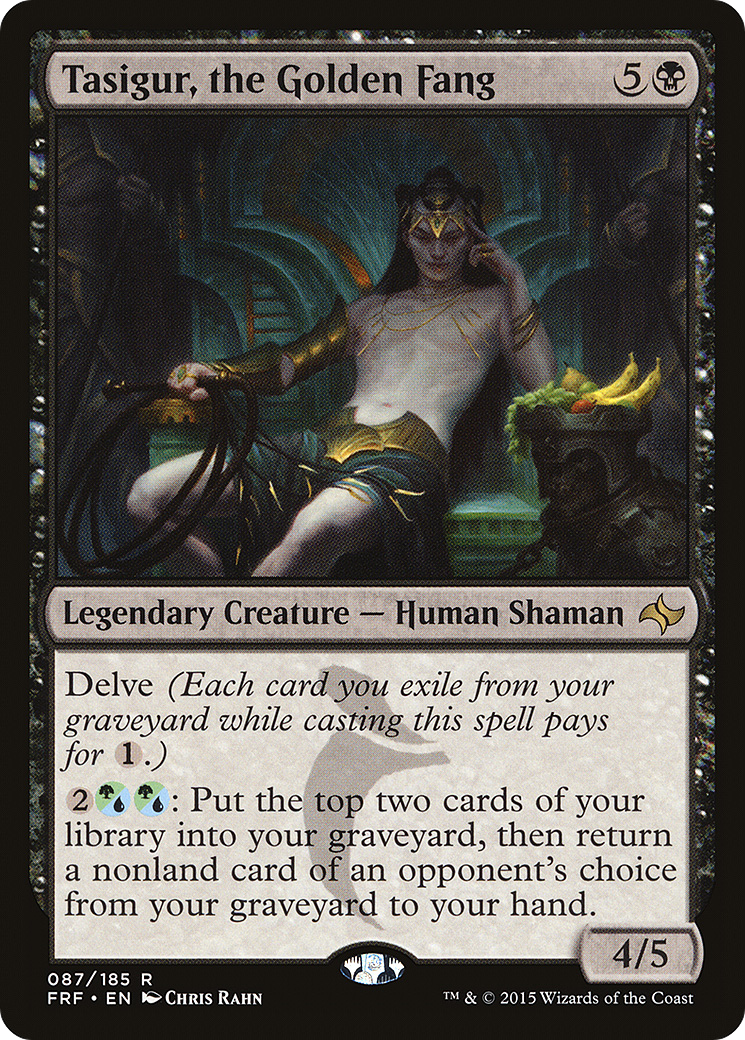 Tasigur, the Golden Fang (FRF-087) (Foil)