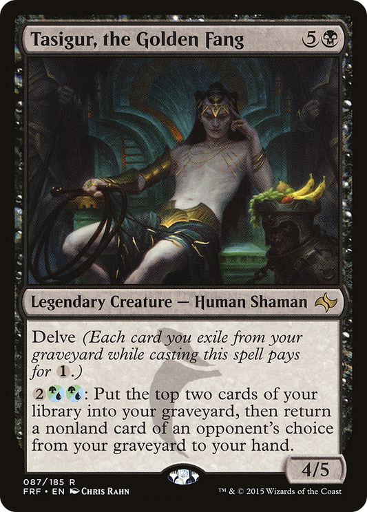 Tasigur, the Golden Fang (FRF-087) (Foil)
