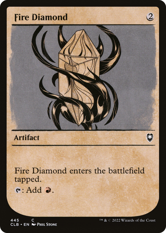 Fire Diamond (CLB-445) (Showcase) (Foil)