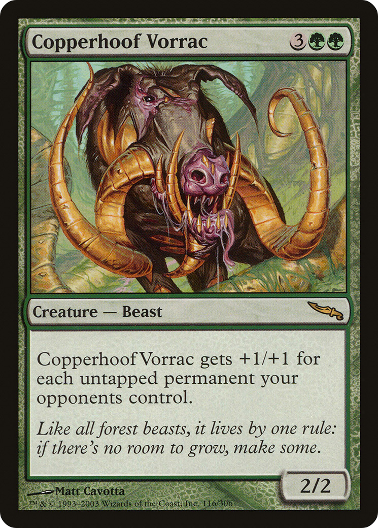 Copperhoof Vorrac (MRD-116) (Foil)