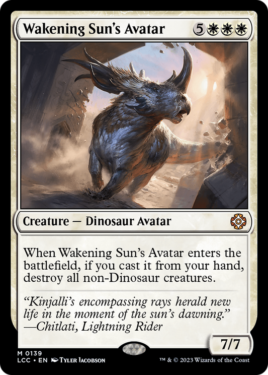 Wakening Sun's Avatar (LCC-139)
