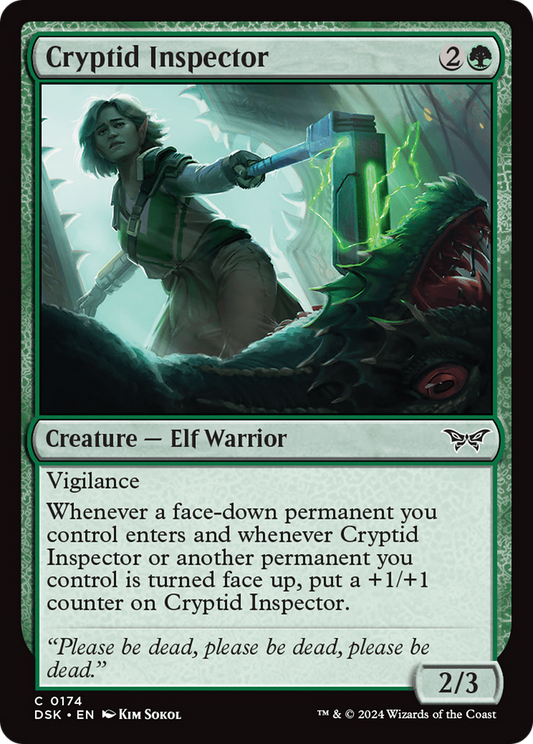 Cryptid Inspector (DSK-174) (Foil)