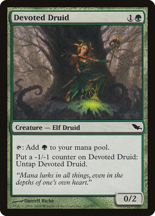 Devoted Druid (SHM-110) (Foil)