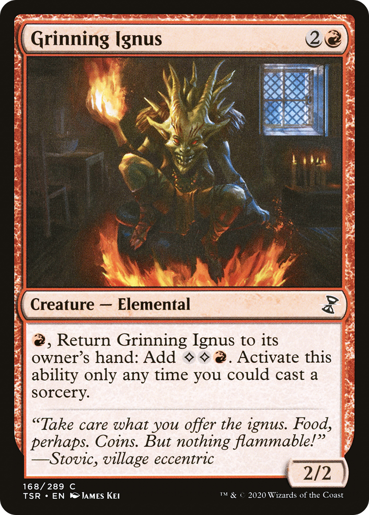 Grinning Ignus (TSR-168) (Foil)
