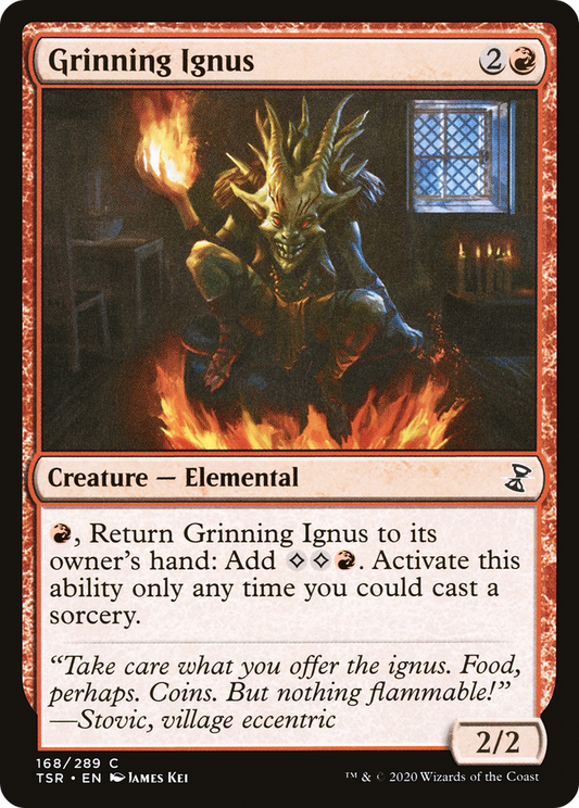 Grinning Ignus (TSR-168) (Foil)