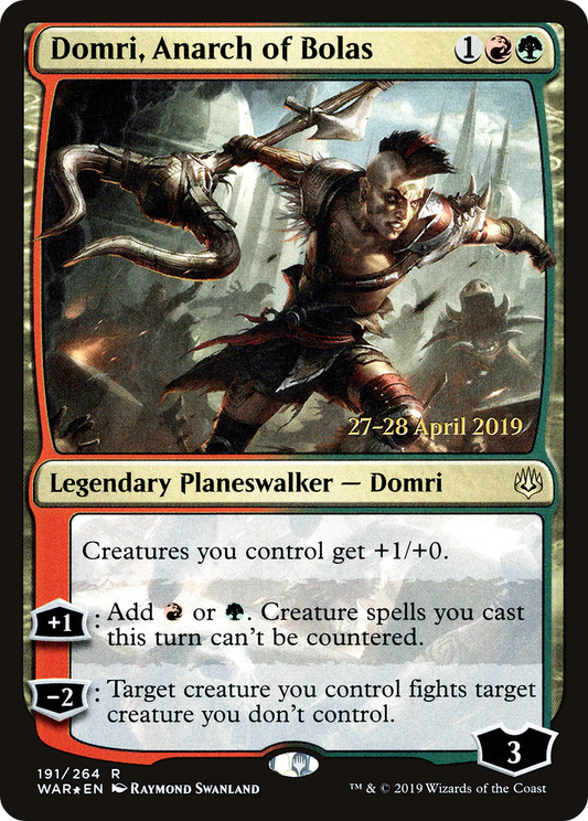 Domri, Anarch of Bolas (PRE-191S) (Foil)