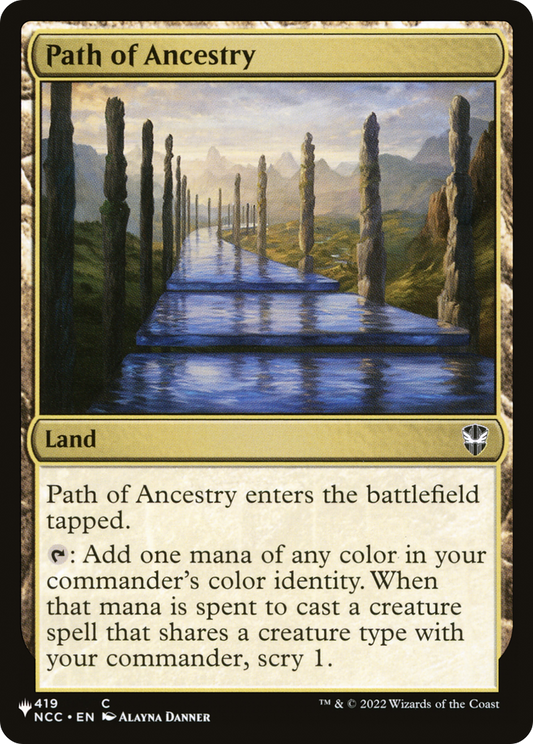 Path of Ancestry (LIST-NCC-419)