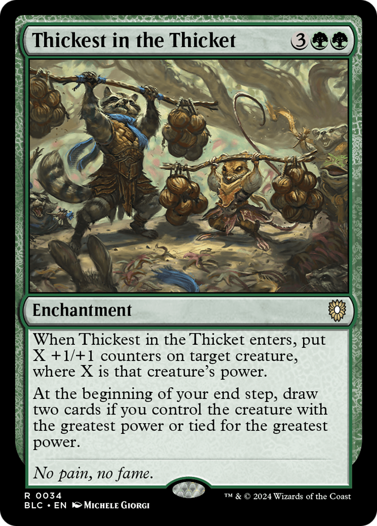 Thickest in the Thicket (BLC-034)