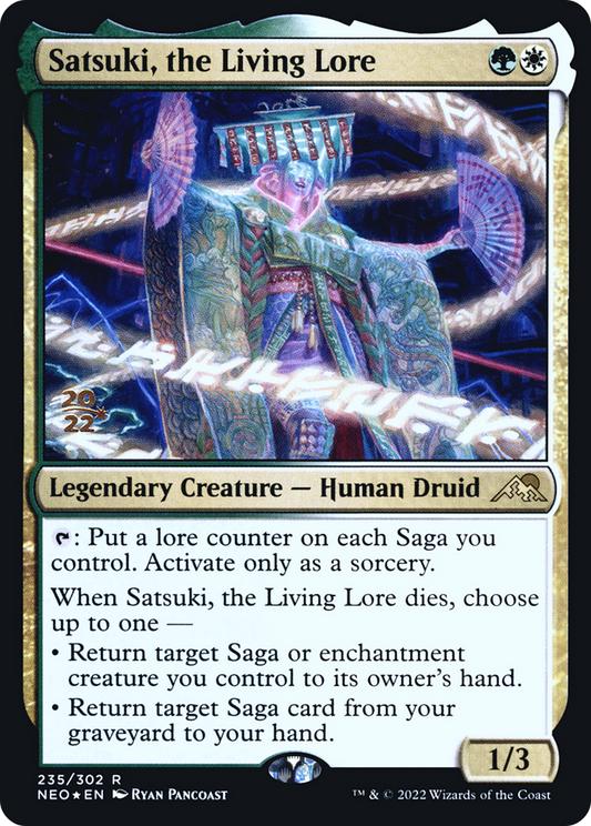 Satsuki, the Living Lore (PRE-235S) (Foil)