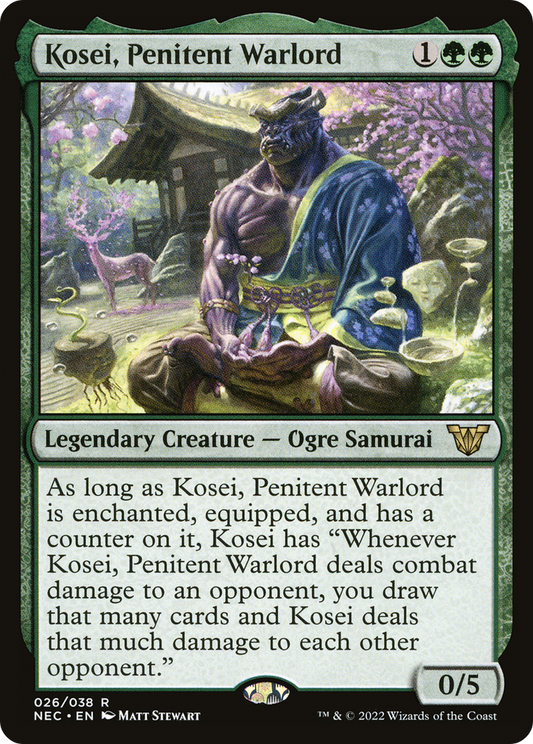 Kosei, Penitent Warlord (NEC-026)