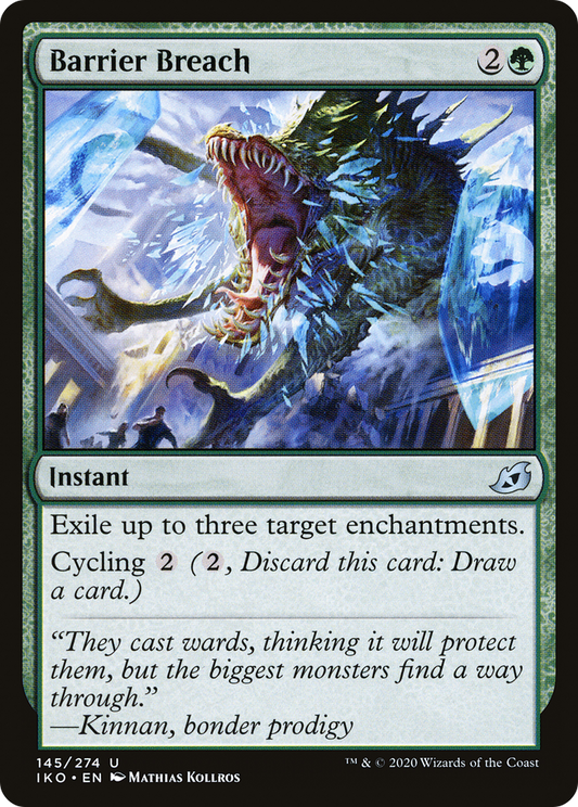 Barrier Breach (IKO-145) (Foil)