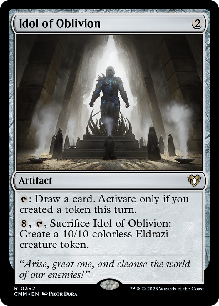 Idol of Oblivion (CMM-392) (Foil)