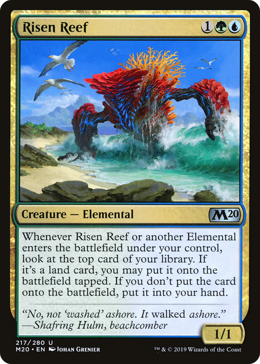 Risen Reef (M20-217) (Foil)
