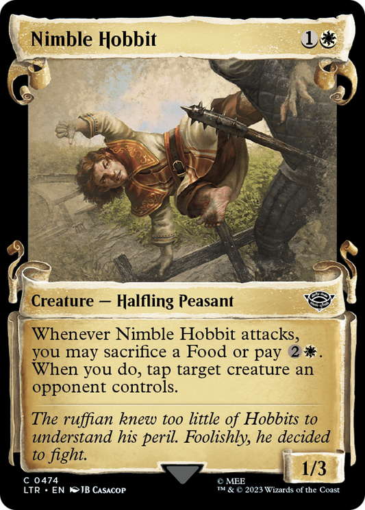 Nimble Hobbit (LTR-474) (Showcase) (Scroll)