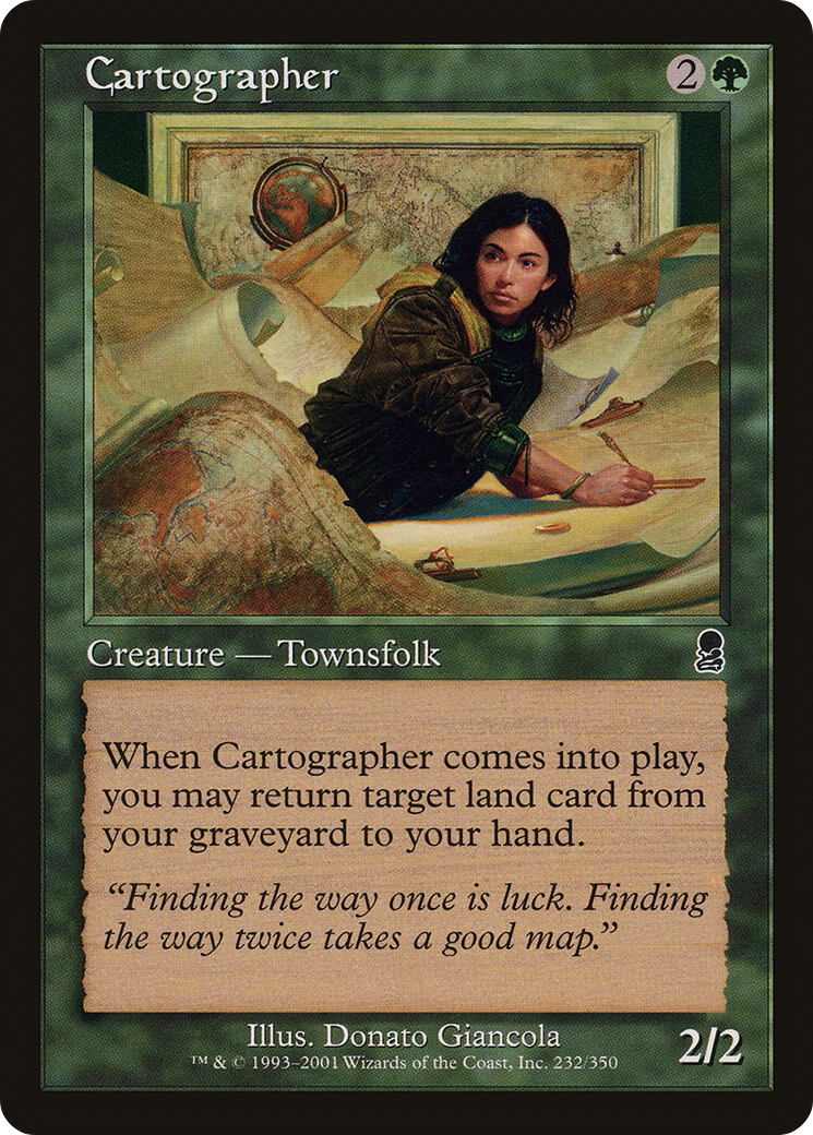 Cartographer (ODY-232) (Foil)