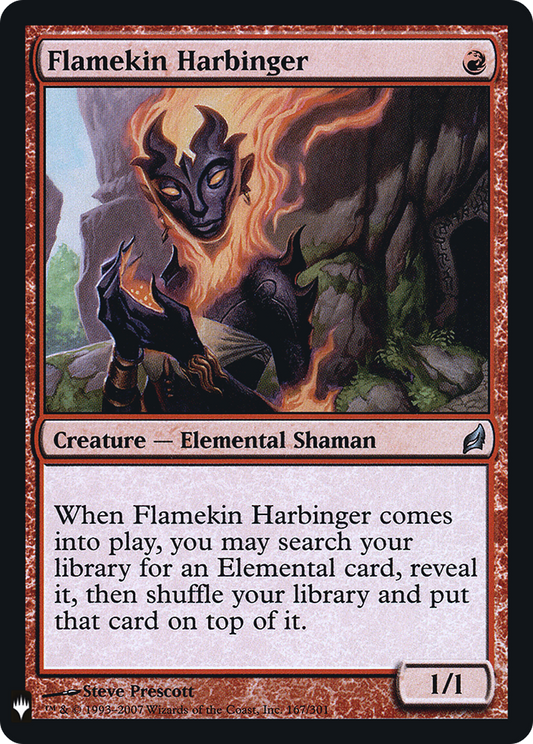 Flamekin Harbinger (LIST-LRW-167) (Foil)