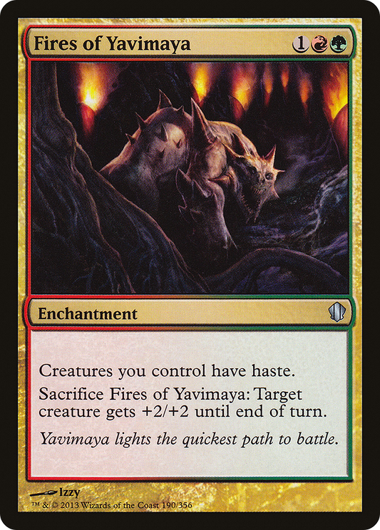Fires of Yavimaya (C13-190)