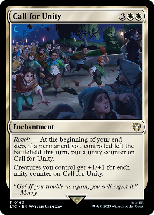 Call for Unity (LTC-163)
