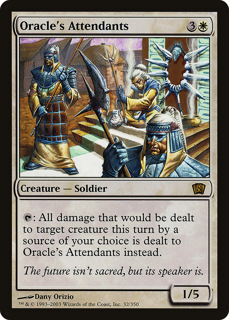 Oracle's Attendants (8ED-32★) (Foil)