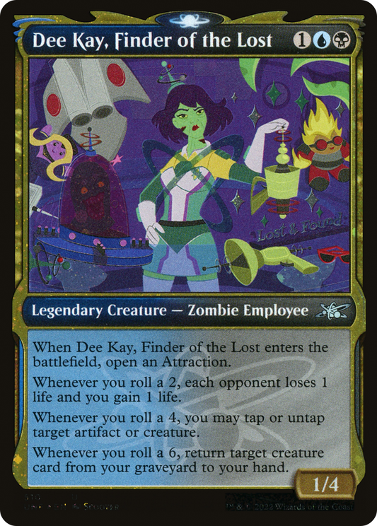 Dee Kay, Finder of the Lost (UNF-510) (Showcase) (Galaxy Foil)