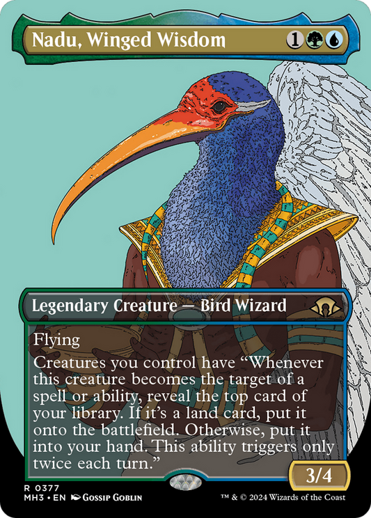 Nadu, Winged Wisdom (MH3-377) (Borderless)