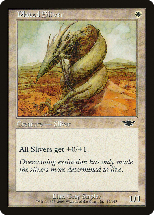 Plated Sliver (LGN-019) (Foil)