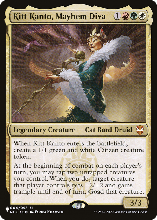 Kitt Kanto, Mayhem Diva (LIST-NCC-4)