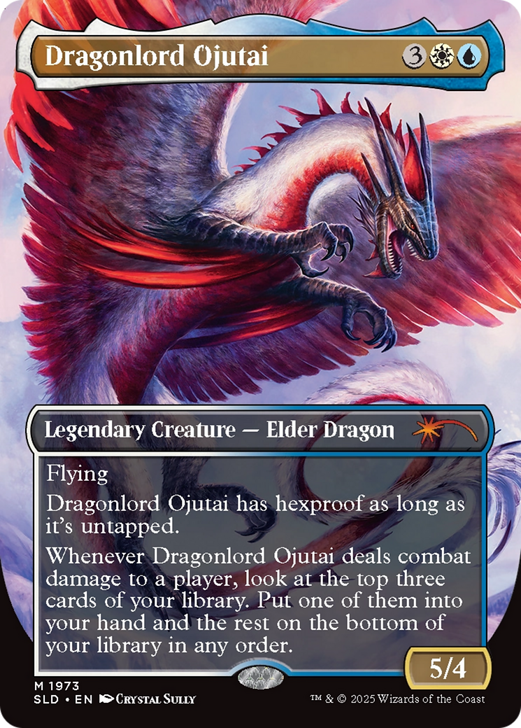 Dragonlord Ojutai // Dragonlord Ojutai (SLD-1973) (Borderless)