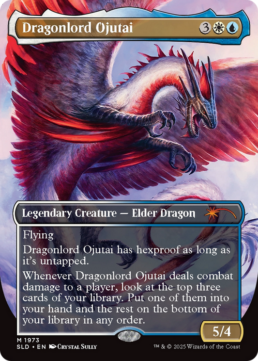 Dragonlord Ojutai // Dragonlord Ojutai (SLD-1973) (Borderless)