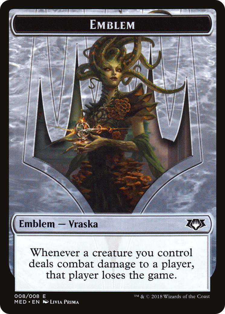 Vraska, Golgari Queen Emblem (MED-0G8)