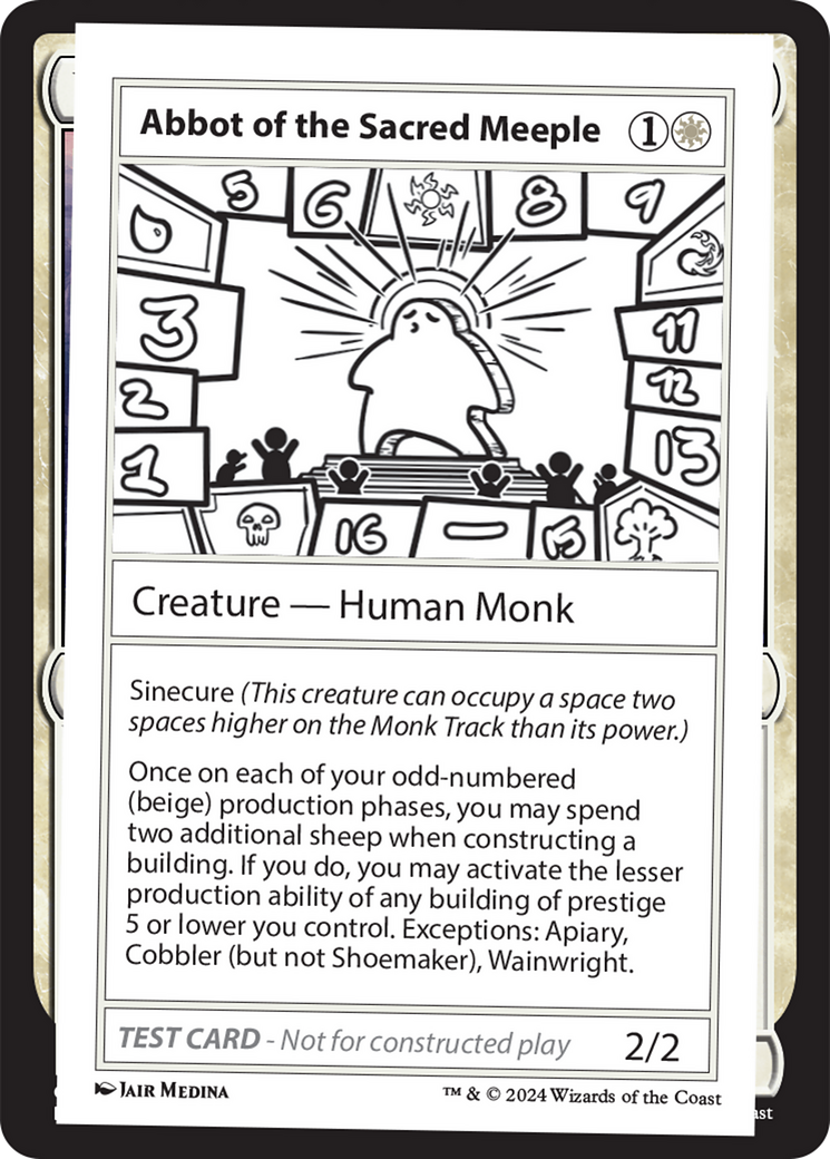 Abbot of the Sacred Meeple (MB2PC-271)