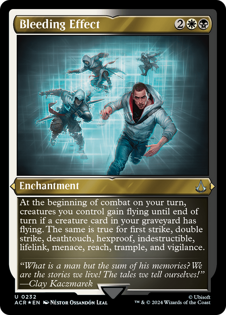 Bleeding Effect (ACR-232) (Etched Foil)