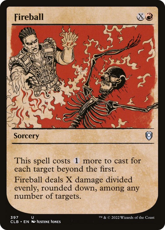 Fireball (CLB-397) (Showcase) (Foil)