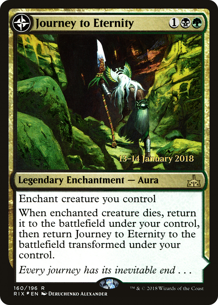 Journey to Eternity // Atzal, Cave of Eternity (PRE-160S) (Foil)