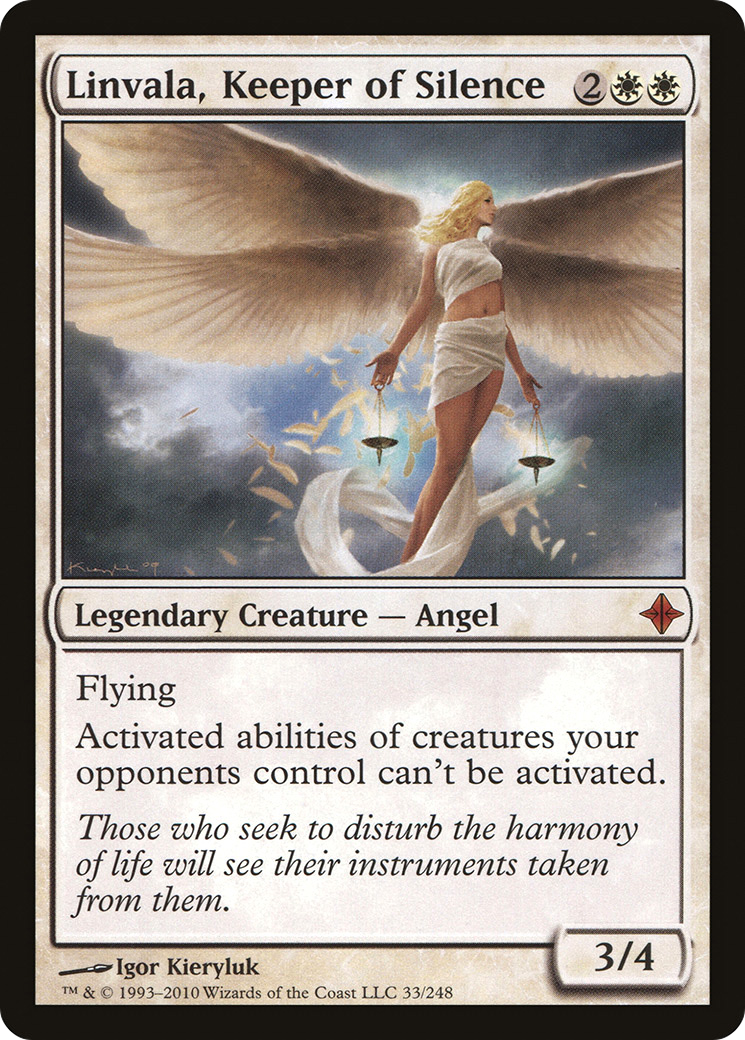 Linvala, Keeper of Silence (ROE-033) (Foil)