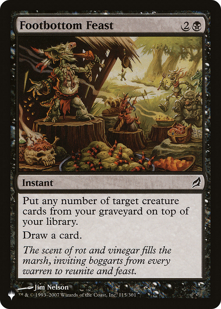 Footbottom Feast (LIST-LRW-115)