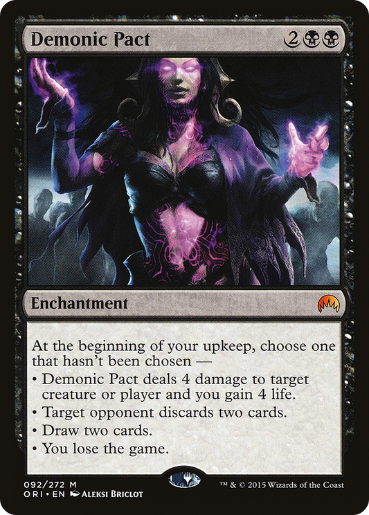 Demonic Pact (ORI-092) (Foil)