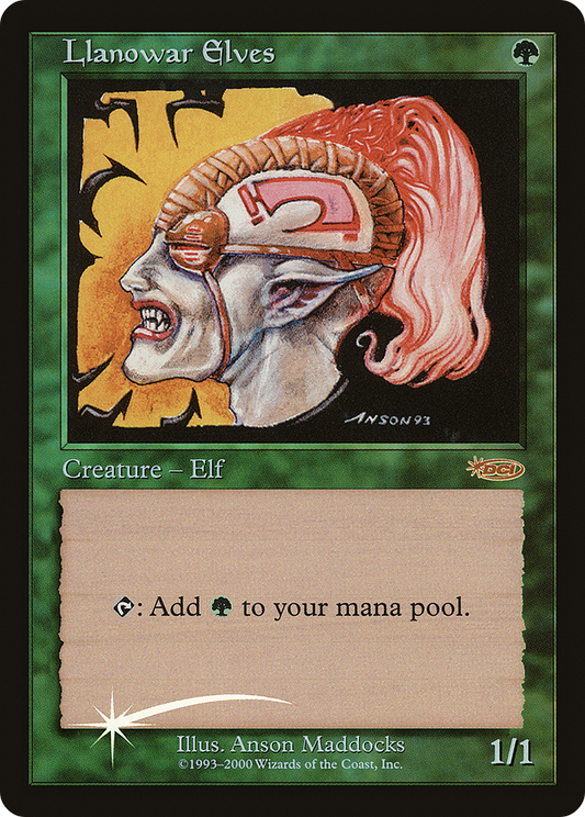 Llanowar Elves (FNM-011) (Foil)