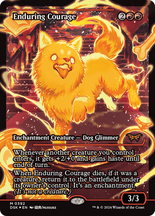Enduring Courage (DSK-392) (Showcase) (Foil)