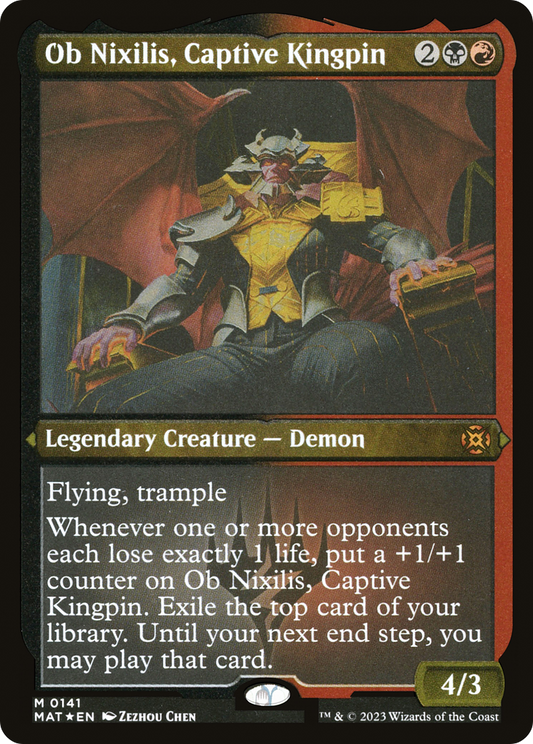 Ob Nixilis, Captive Kingpin (MAT-141) (Etched Foil)