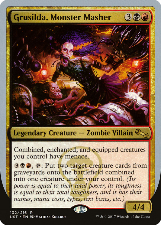 Grusilda, Monster Masher (UST-132) (Foil)