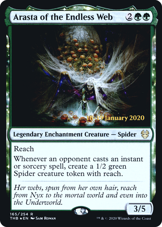 Arasta of the Endless Web (PRE-165S) (Foil)