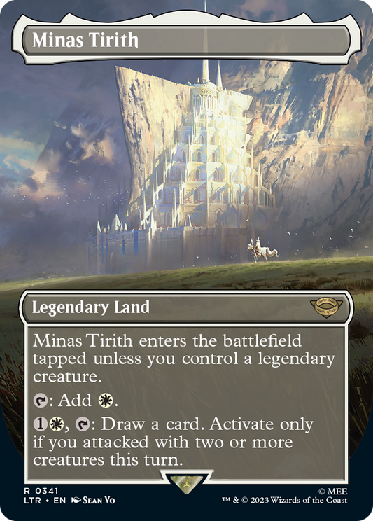 Minas Tirith (LTR-341) (Borderless)