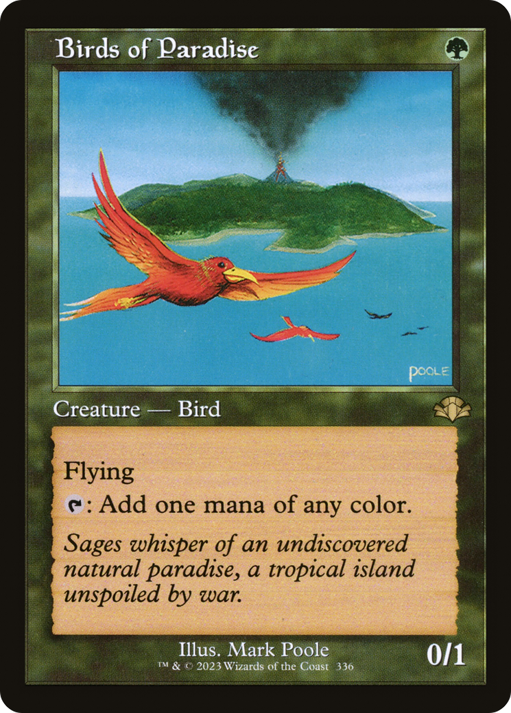Birds of Paradise (DMR-336) (Foil)