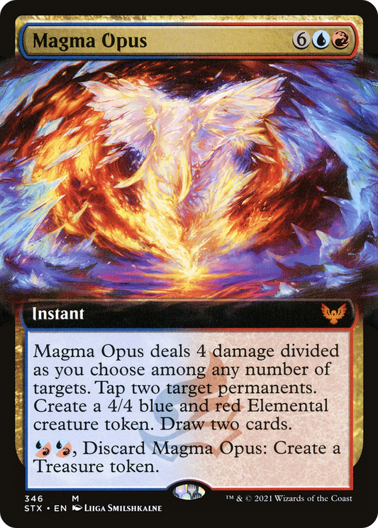 Magma Opus (STX-346) (Extended Art) (Foil)