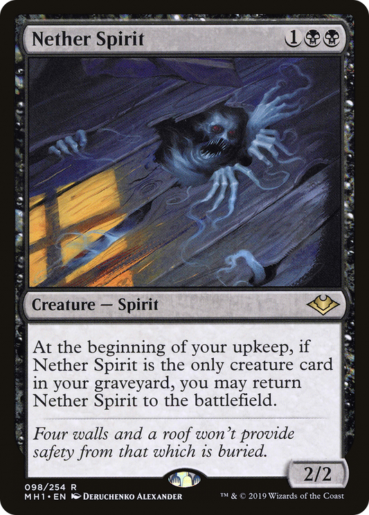 Nether Spirit (MH1-098) (Foil)